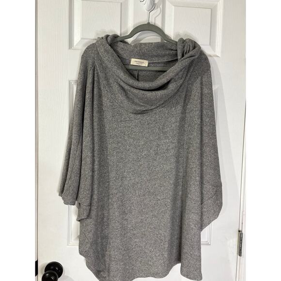 Heimious Cowl Neck Long Sleeve Tunic Top Plus Size 2XL NWT - Picture 1 of 3